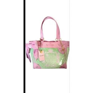 Viral Juicy Couture Retro Juicy Tale Tote Bag Retro Green